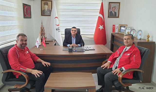 VALİ ÖZARSLAN’DAN TÜRK KIZILAYI’NA ZİYARET