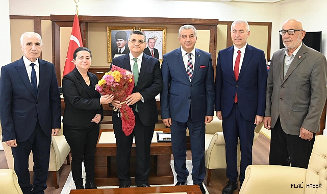 VALİ ÖZARSLAN’I ZİYARET ETTİLER