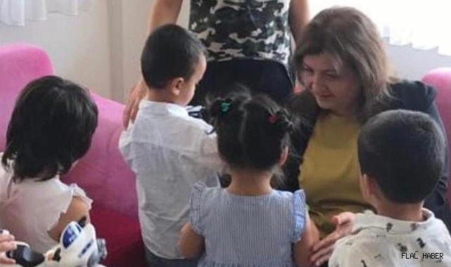 VALİ ÖZARSLAN’IN EŞİ SEVGİ EVLERİNİ ZİYARET ETTİ