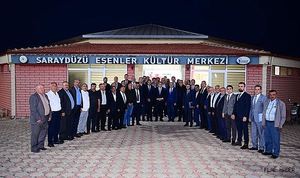 VALİ ÖZARSLAN MUHTARLARLA BİR ARAYA GELDİ