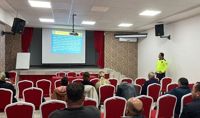 VATANDAŞLARA EĞİTİM VERİLDİ