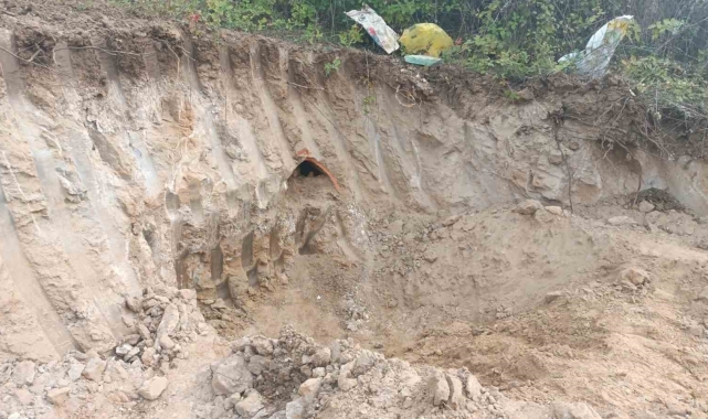 Yalova'da Roma dönemine ait küp mezar bulundu