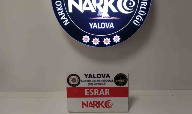 Yalova'da uyuşturucu operasyonu: 1 tutuklama
