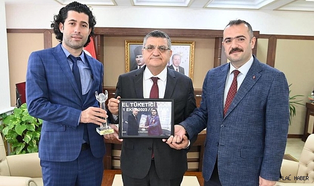 YILIN BİLİNÇLİ TÜKETİCİLERİNDEN VALİ ÖZARSLAN’A ZİYARET