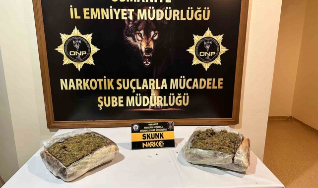 Yolcu otobüsünde 2 kilo 600 gram uyuşturucu ele geçirildi
