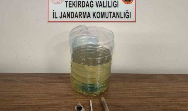 1 kişi uyuşturucu kullanma malzemeleriyle yakalandı