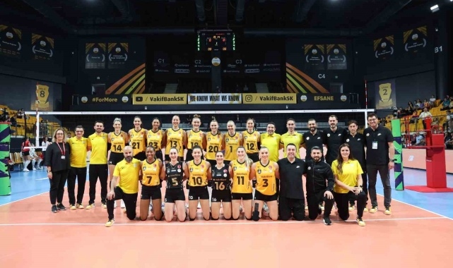 2024 Kadınlar CEV Şampiyonlar Ligi: V. Bank: 3 - Volley Mulhouse: 0