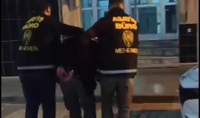 38 yıl hapis cezası ile aranan zanlı kıskıvrak yakalandı