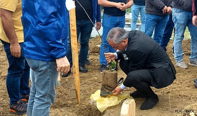 547 FİDAN TOPRAKLA BULUŞTU!