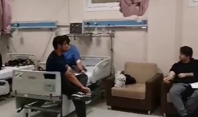 88 öğrenci zehirlenme şüphesiyle hastanede
