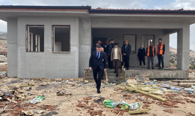 AFAD Başkanı Memiş: "Yıl sonuna kadar 41 bin konutun inşasını tamamlamayı hedefliyoruz"
