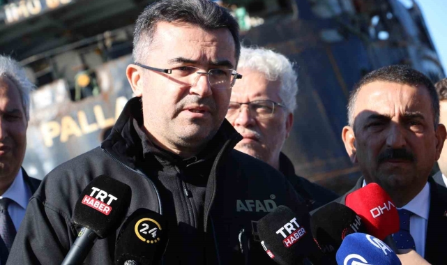 AFAD Başkanı ve Zonguldak Valisi batan gemiyle ilgili son durumu aktardı