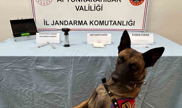 Afyonkarahisar'a uyuşturucu sevkiyatına jandarma 'dur' dedi