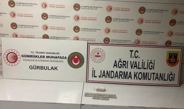 Ağrı'da uyuşturucu madde geçirildi