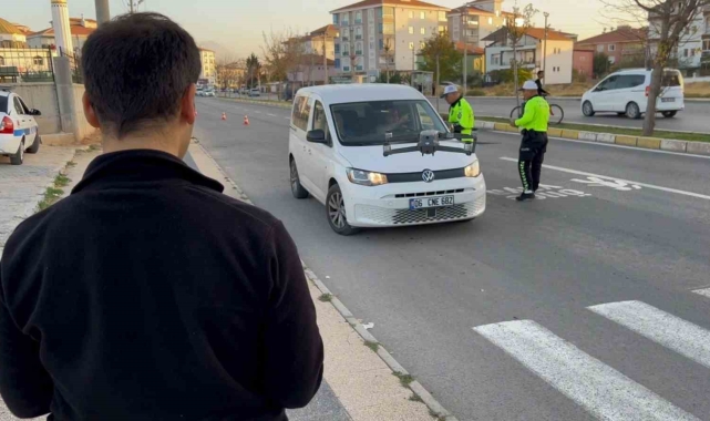 Aksaray polisinden dron ile şok uygulama