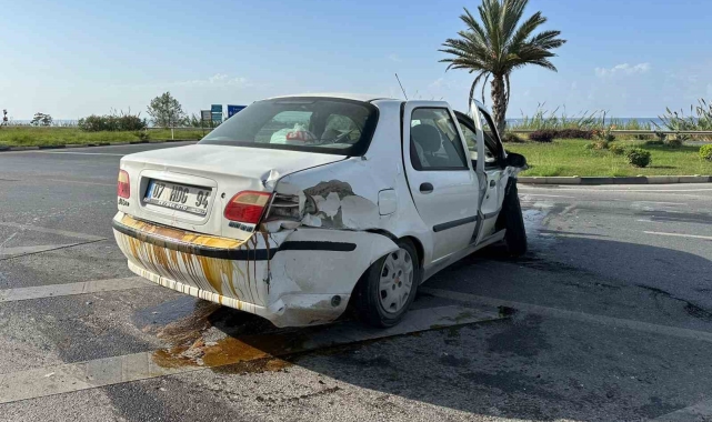 Alanya'da trafik kazası: 4 yaralı