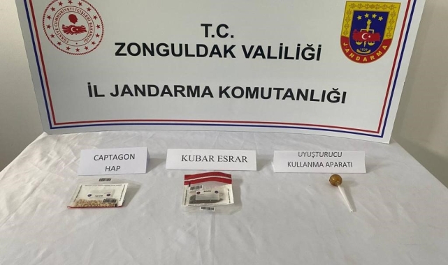 Alaplı'da uyuşturucu operasyonu