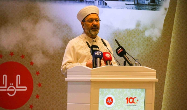 Ali Erbaş: "İşgalci İsrail, tam anlamıyla bir soykırım yapıyor"