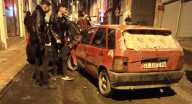 Alkollü sürücü kazanın ardından aracını bırakıp kaçtı