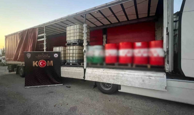 Antalya'da kaçakçılık operasyonu: 6 bin litre kaçak akaryakıt ele geçirildi