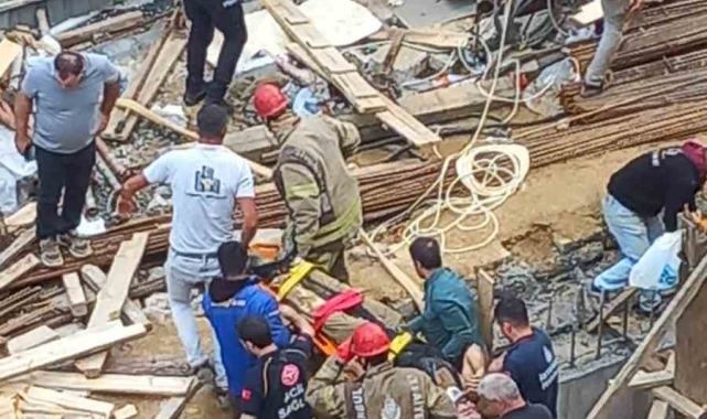 Arnavutköy'de inşaatta iş kazası, 1 işçi yaralandı