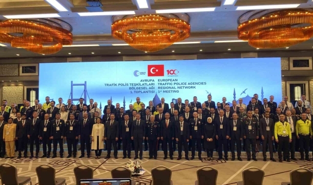 Avrupa Trafik Polis Teşkilatları Bölgesel Ağı Birinci Toplantısı İstanbul'da yapıldı