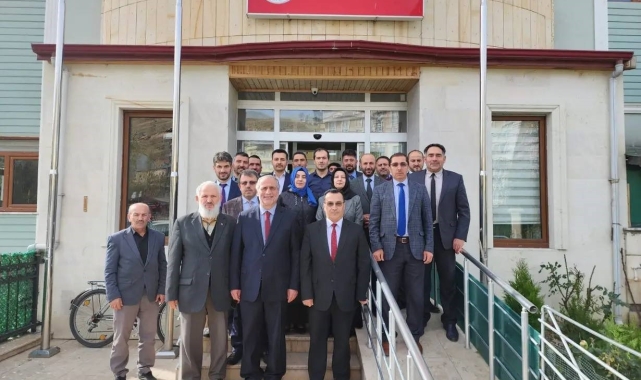 Aydıntepe Müftüsü Kabaoğlu'na veda programı düzenlendi