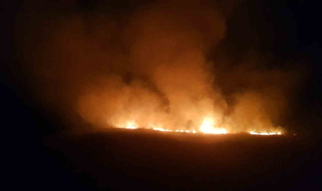 Aynı ilçede son ayda 400'e yakın anız yangını çıktı