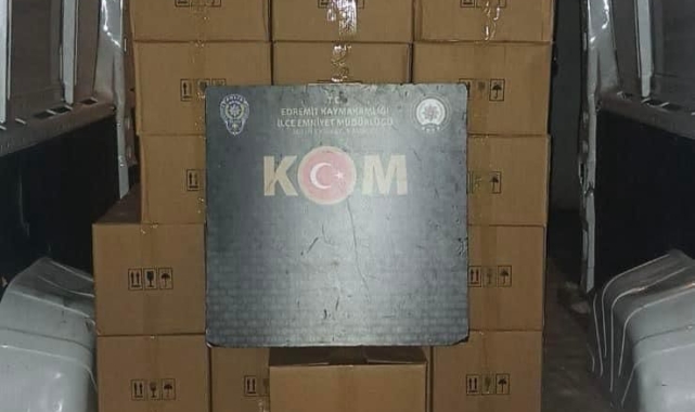 Balıkesir'de bin 20 litre etil alkol ele geçirildi