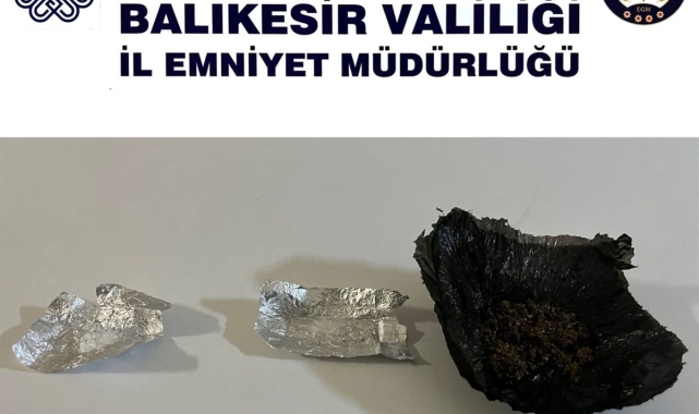 Balıkesir'de 'Huzur' operasyonu: 4 gözaltı