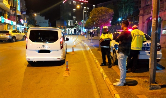 Balıkesir'de trafikte yüksek sesle müzik denetimi
