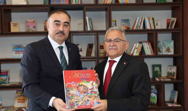 Başkan Büyükkılıç, Azerbaycan Büyükelçisi Mammadov ile bir araya geldi