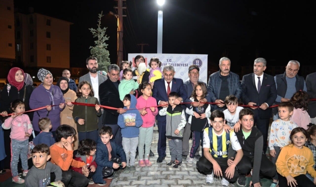 Başkan Işık: "Hasan Doğan Eren Parkı Kütahya'ya hayırlı olsun"