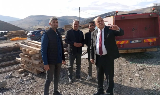 Başkan Pekmezci 'Su Arıtma Tesisi' çalışmalarını yerinde inceledi