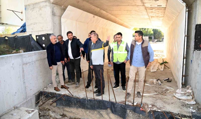 Başkan Sözen projeleri yerinde inceledi