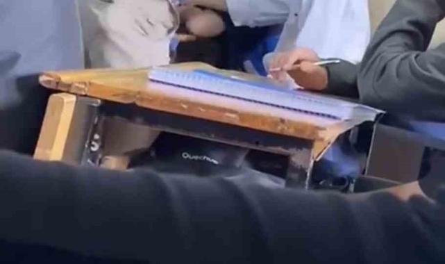 Beylikdüzü'nde öğretmen öğrencisini kitapla böyle dövdü