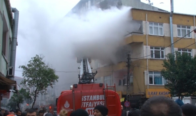 Beyoğlu'nda yangın paniği