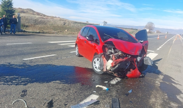Bingöl'de trafik kazası: 4 yaralı