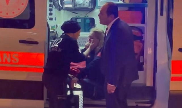 Bisiklete çarpan ambulans şoförü gözyaşlarına hakim olamadı