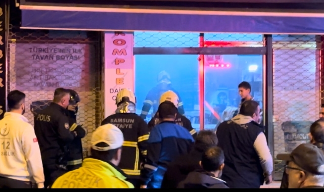 Boyacıda yangın paniği