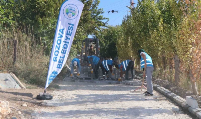 Bozova'da üst yapı çalışmaları devam ediyor
