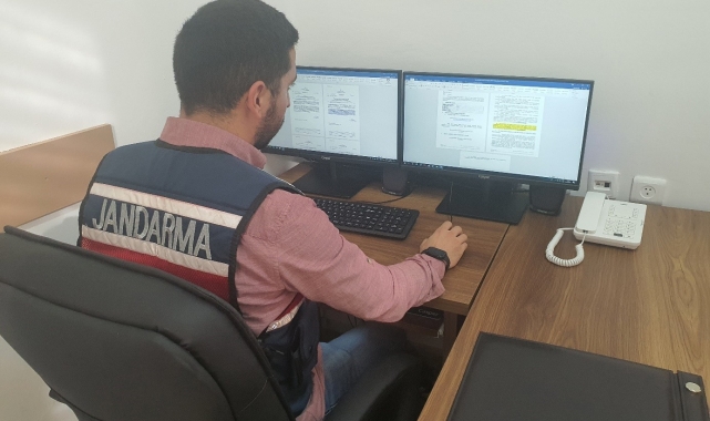 Burdur'da jandarma ekiplerinin sanal devriyesine takılan 50 site kapatıldı