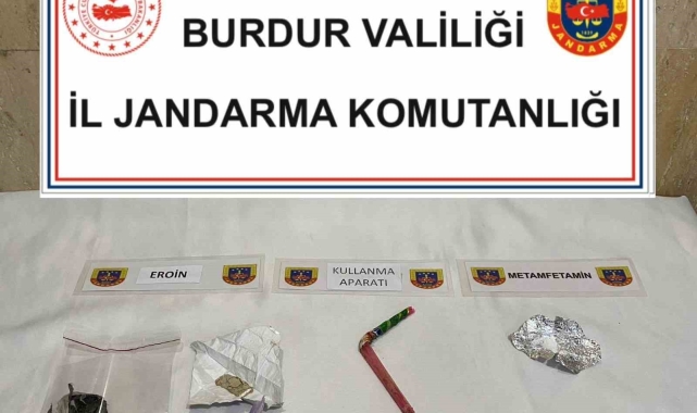 Burdur'da jandarmadan uyuşturucu ve kaçakçılık operasyonu