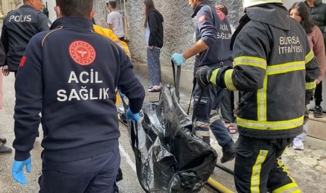 Bursa&#039;da yangın faciası...1,5 yaşındaki çocuk hayatını kaybetti
