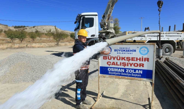 Büyükşehir DESKİ'den 13 mahallenin su sorununa kesin çözüm