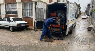 Büyükşehir ve MASKİ, 17 ilçede sağanak yağışa karşı sahada