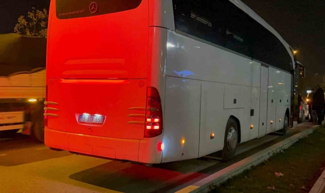 Çalıntı otobüs ile Anıtkabir gezisi İnegöl'de son buldu