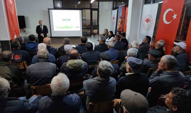 Çanakkale'de üreticilere tarım sigortalarının önemi anlatıldı