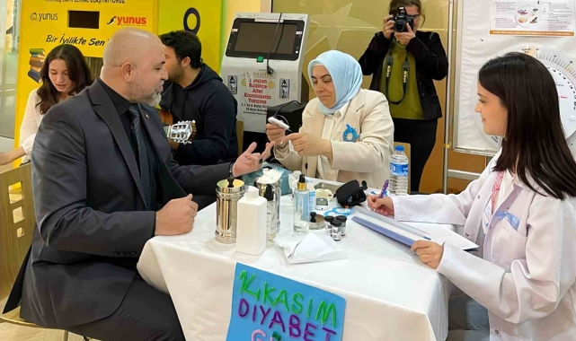 Çankırı'da "14 Kasım Dünya Diyabet Günü" etkinliği