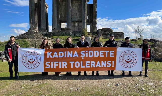 Çavdarhisar'da kadına yönelik şiddete dikkat çekildi